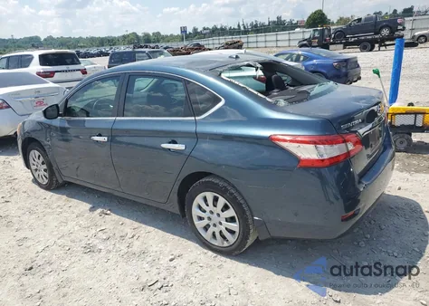 2015 Nissan Sentra S z USA, uszkodzony, nr VIN 3N1AB7AP2FY262946